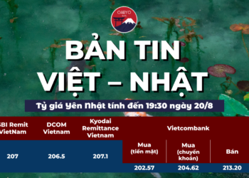 Tỷ giá yên nhật chính xác nhất hôm nay 20/8