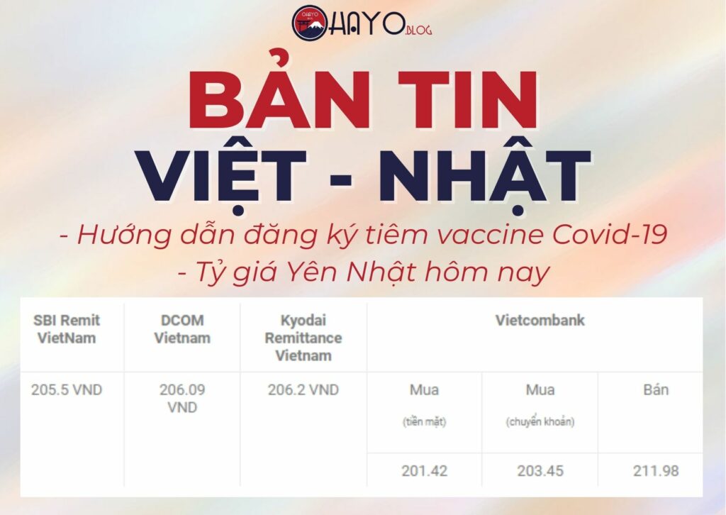 ohayo.blog Bản tin Việt Nhật ngày 12/8