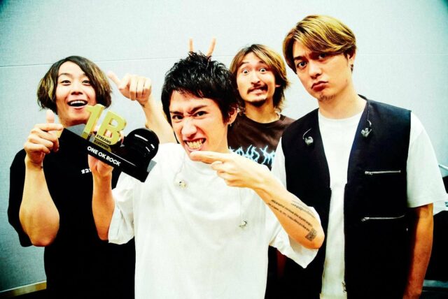 truongtien.jp one ok rock kỷ niệm 1 tỷ lượt stream