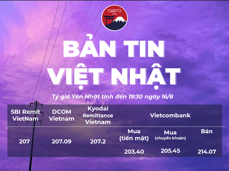 ohayo.blog bản tin Việt Nhật 16-8