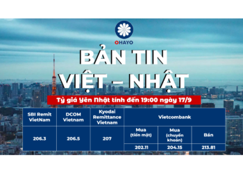 OHAYO - Tỷ giá Yên Nhật mới nhất
