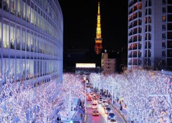 Lễ hội ánh sáng Winter Illumination ở Tokyo