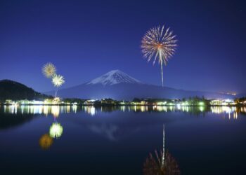 Lễ hội pháo hoa mùa đông đẹp nhất ở Nhật Bản 2021-2022